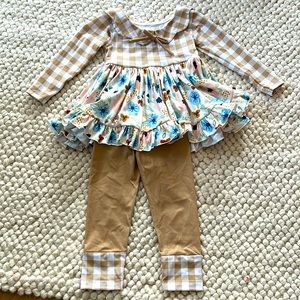 Be girl clothing matching outfit size 18 months